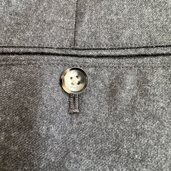 1100P GRAY NOP Flannelノーピーサキソニーフラノ