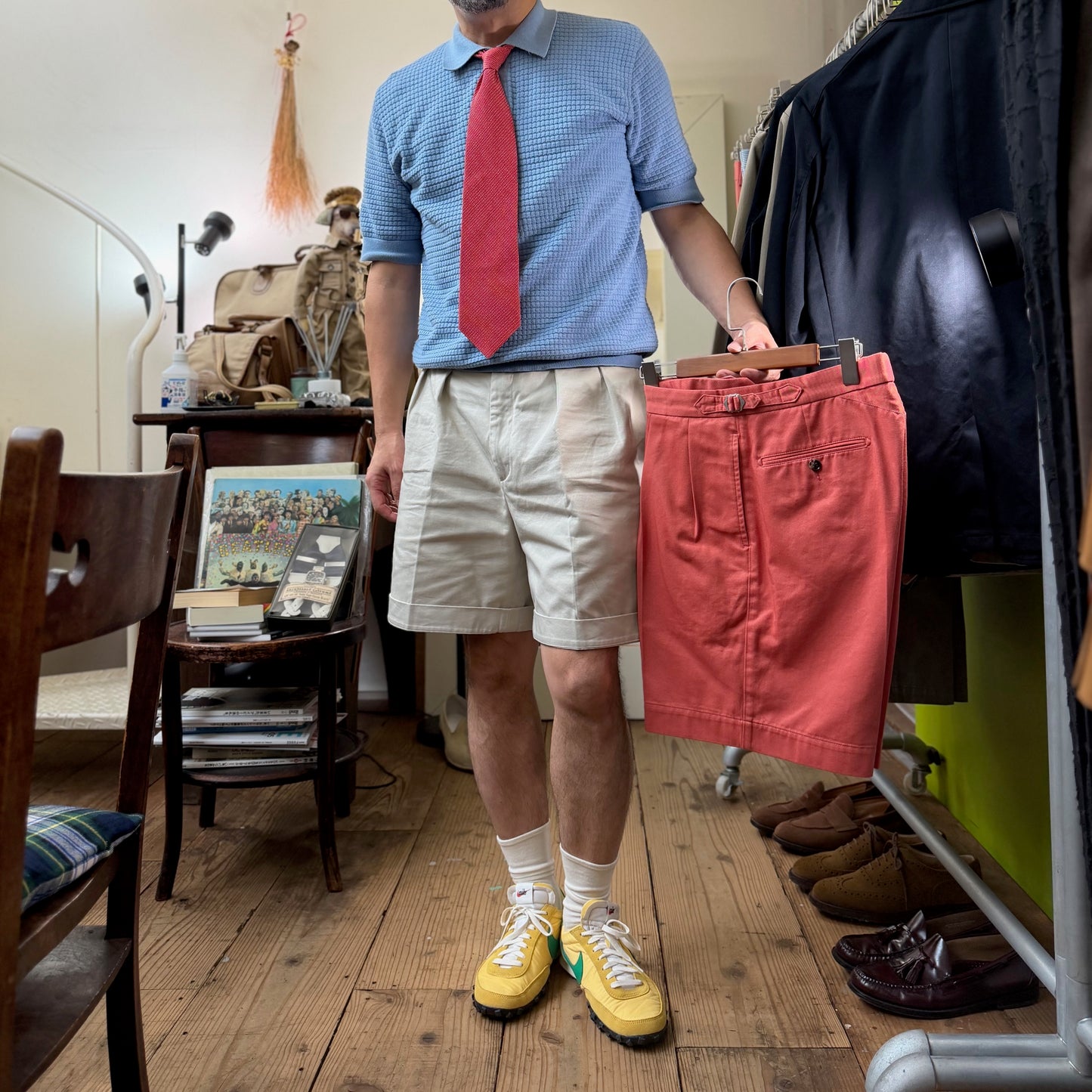 BS-B45S NEW Classic 2Pleated Shorts