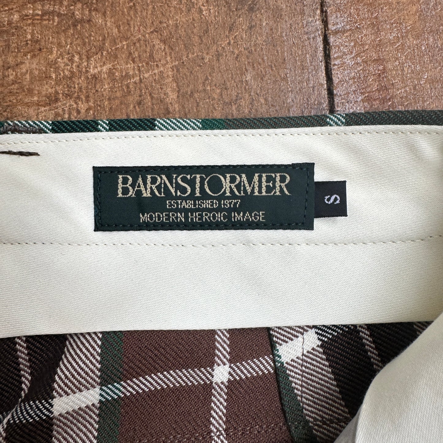 1373P TARTAN DRESS FATIGUE タータンチェック ドレスファティーグ