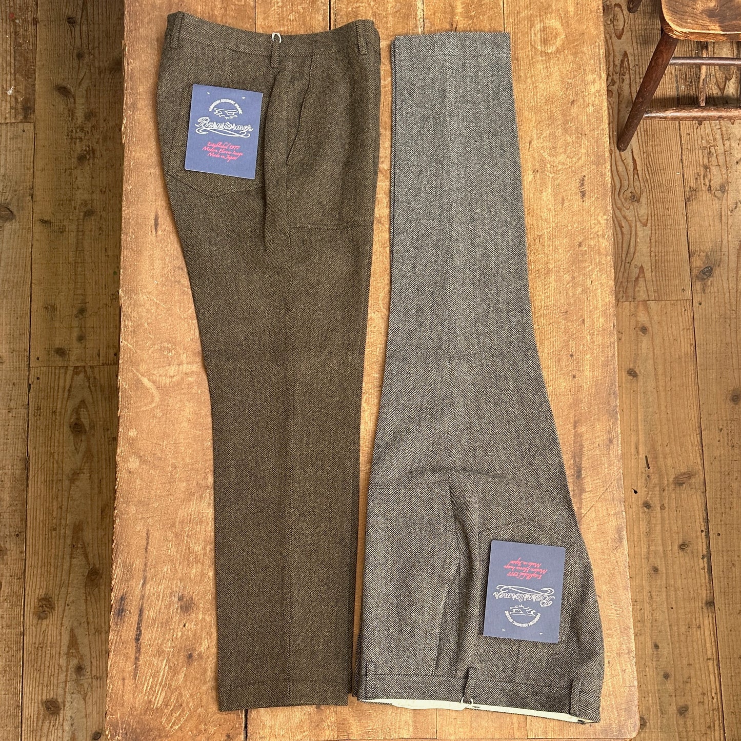 1383P DRESS FATIGUE TWEED ヘリンボーンツィードファティーグ