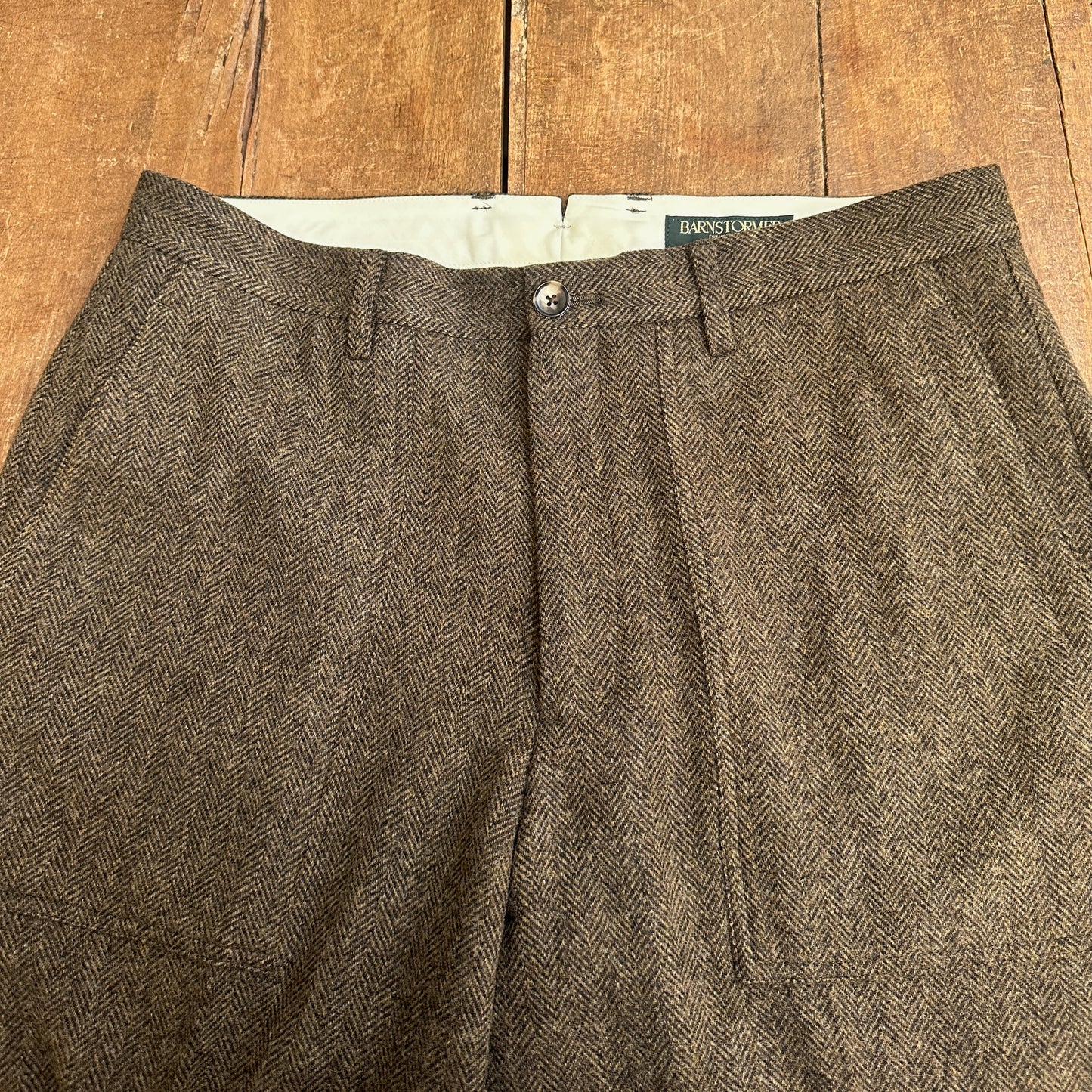 1383P DRESS FATIGUE TWEED ヘリンボーンツィードファティーグ
