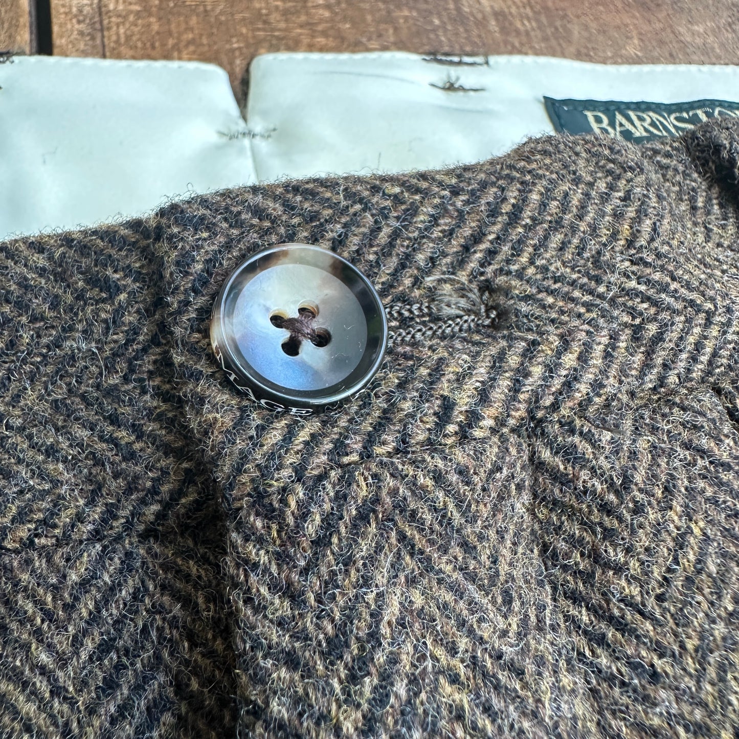 1383P DRESS FATIGUE TWEED ヘリンボーンツィードファティーグ