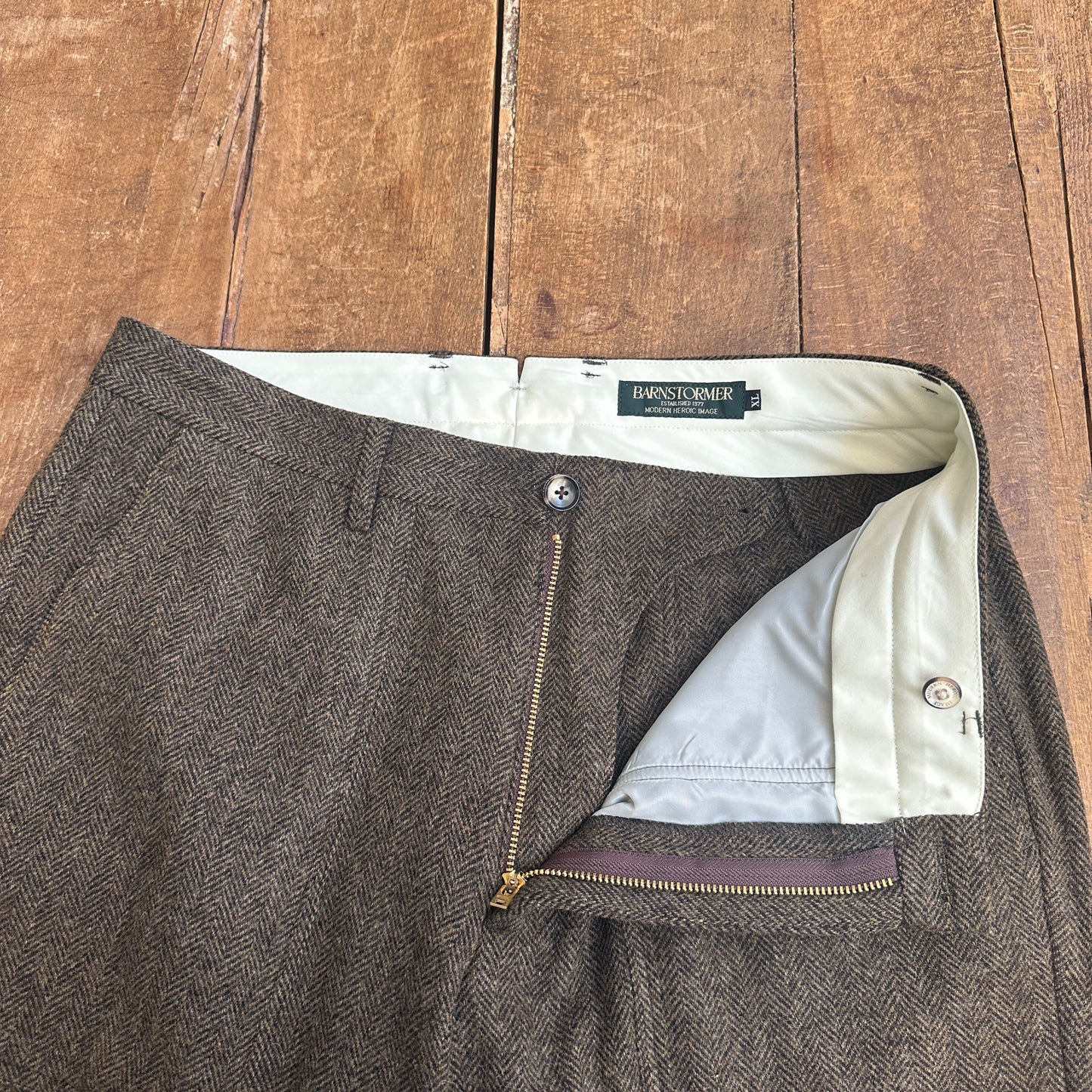 1383P DRESS FATIGUE TWEED ヘリンボーンツィードファティーグ