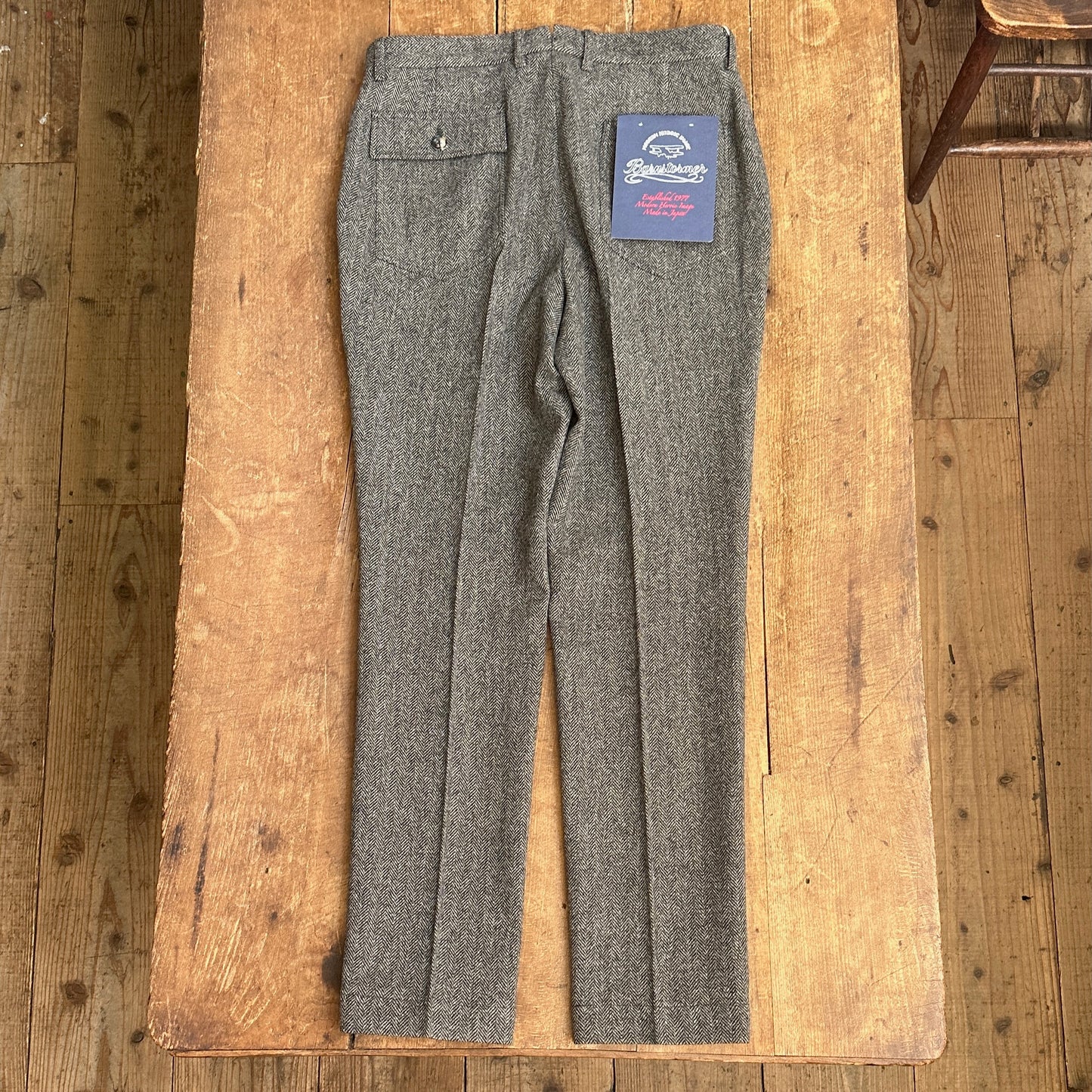 1383P DRESS FATIGUE TWEED ヘリンボーンツィードファティーグ