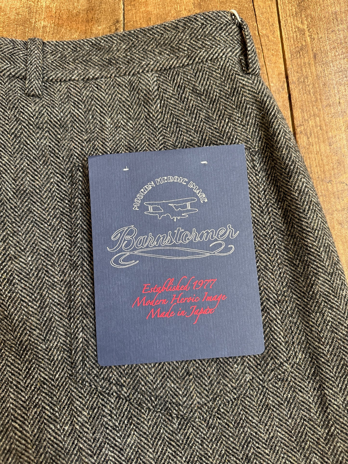 1383P DRESS FATIGUE TWEED ヘリンボーンツィードファティーグ