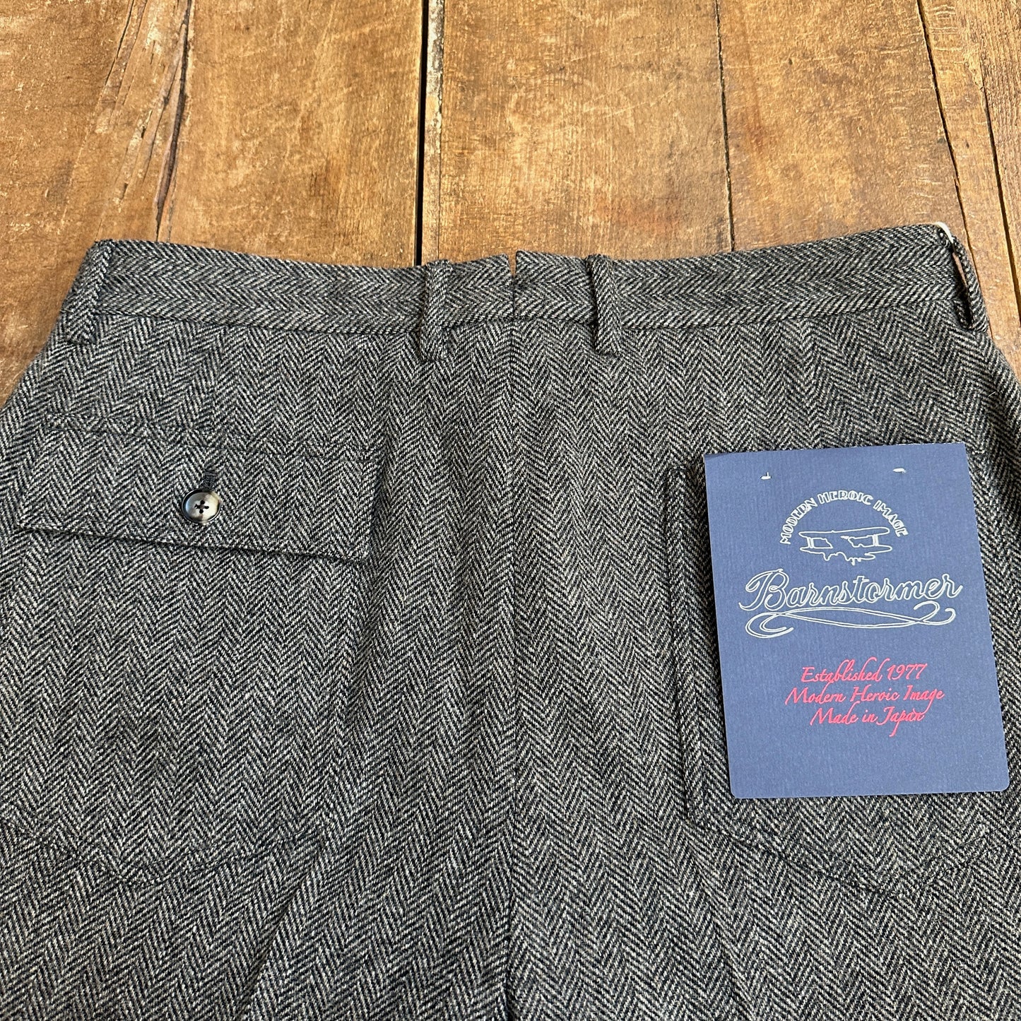 1383P DRESS FATIGUE TWEED ヘリンボーンツィードファティーグ