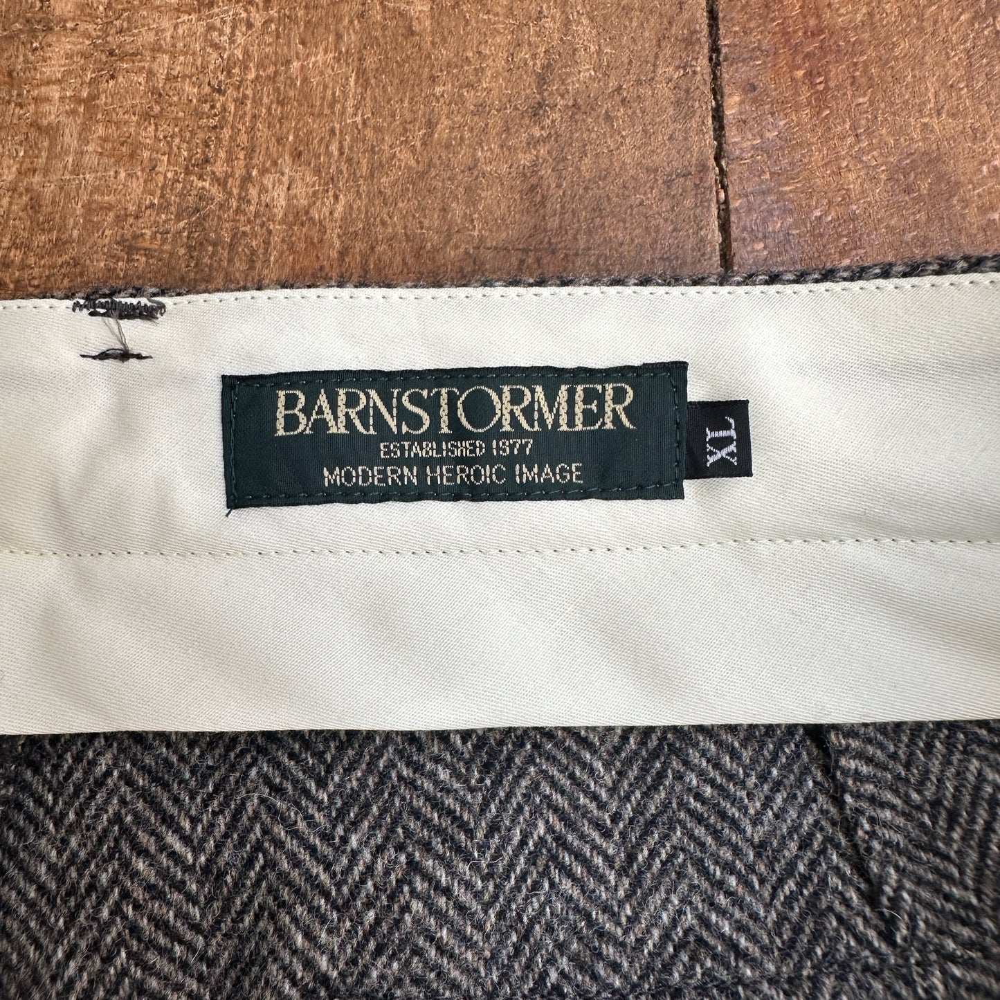 1383P DRESS FATIGUE TWEED ヘリンボーンツィードファティーグ
