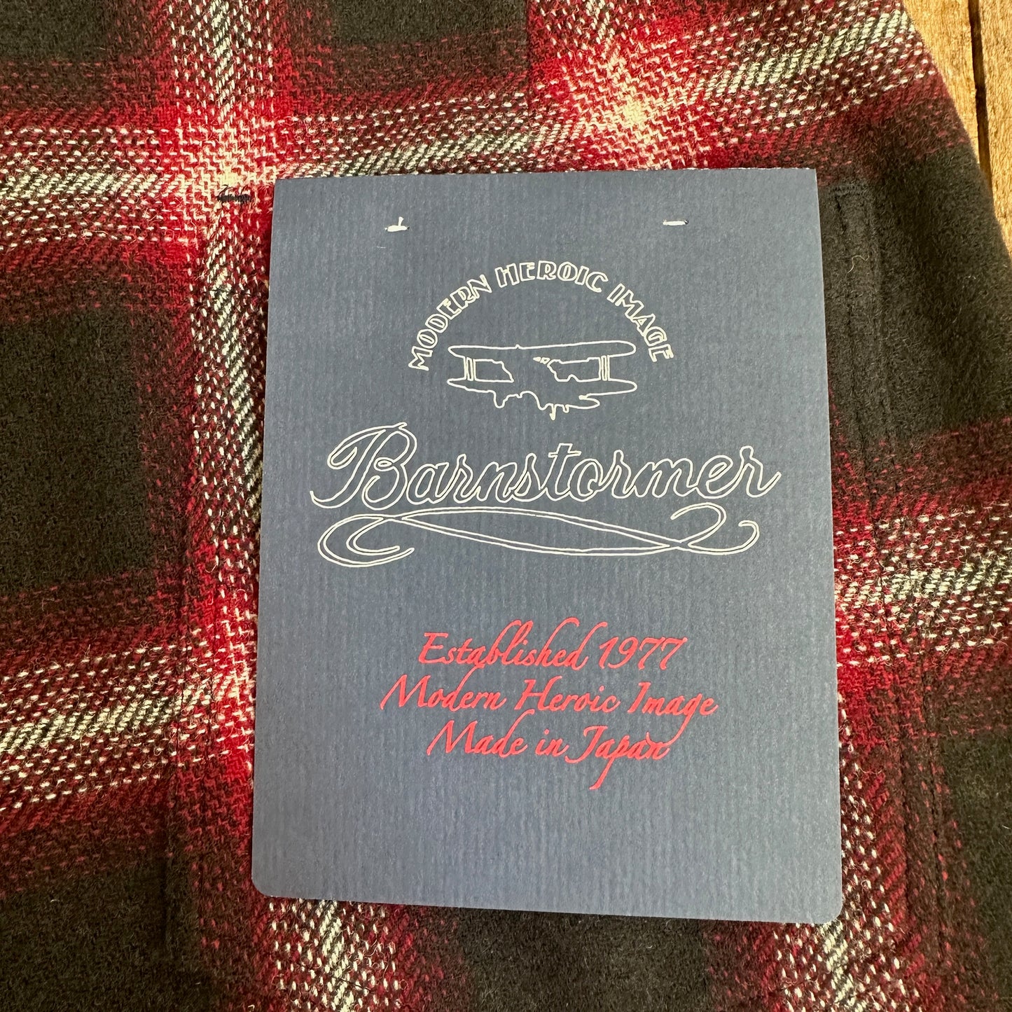 1383CHECK FATIGUE Buffalo Ombre 英国羊毛Tweed バッファロー オンブレー