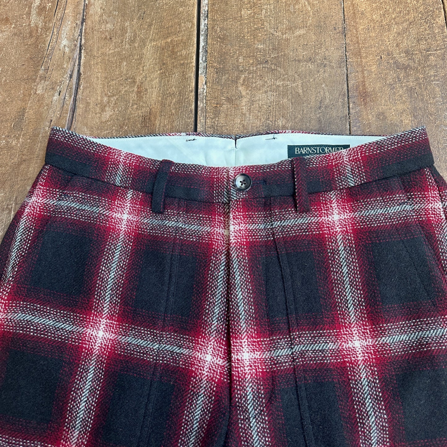 1383CHECK FATIGUE Buffalo Ombre 英国羊毛Tweed バッファロー オンブレー