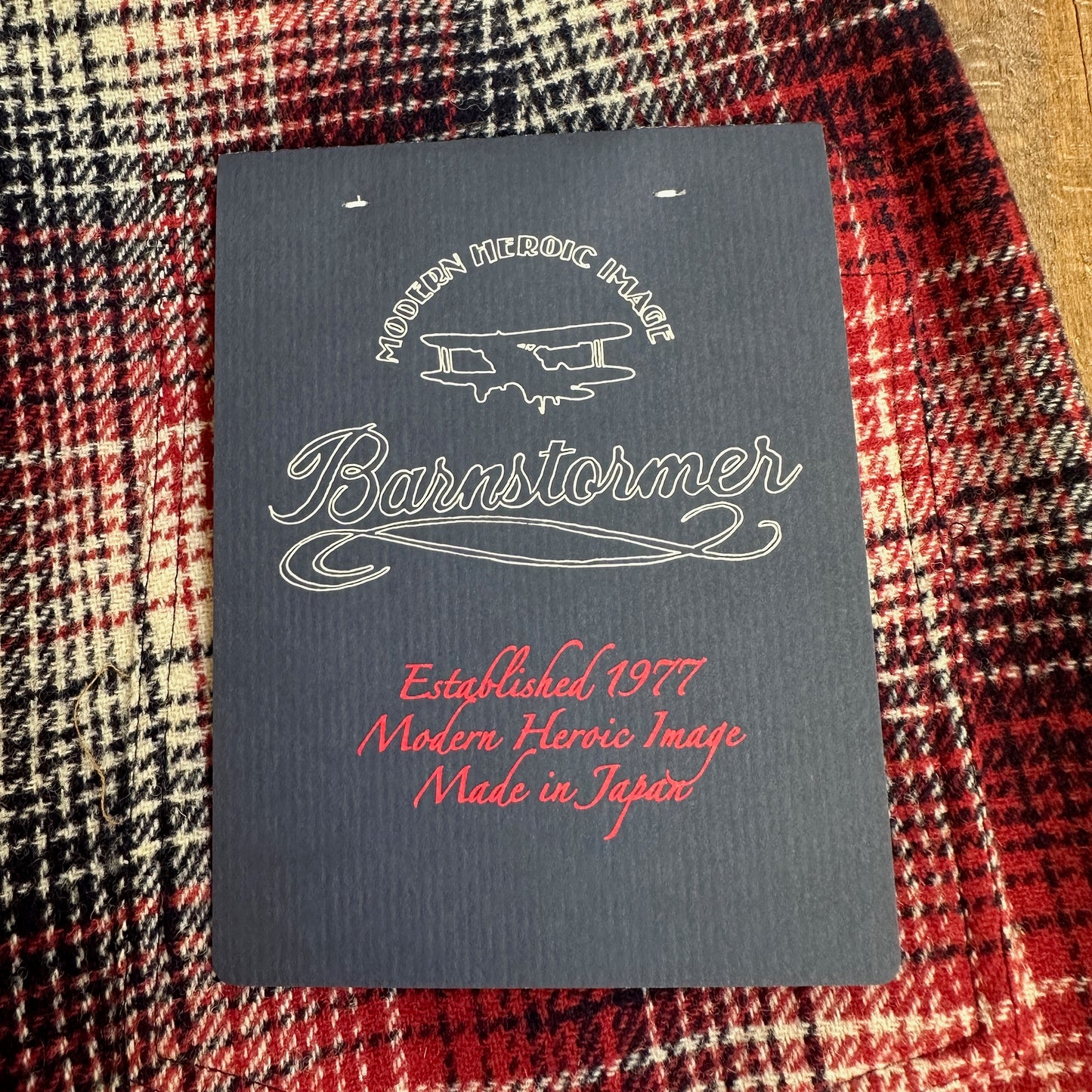 1383CHECK FATIGUE Buffalo Ombre 英国羊毛Tweed バッファロー オンブレー