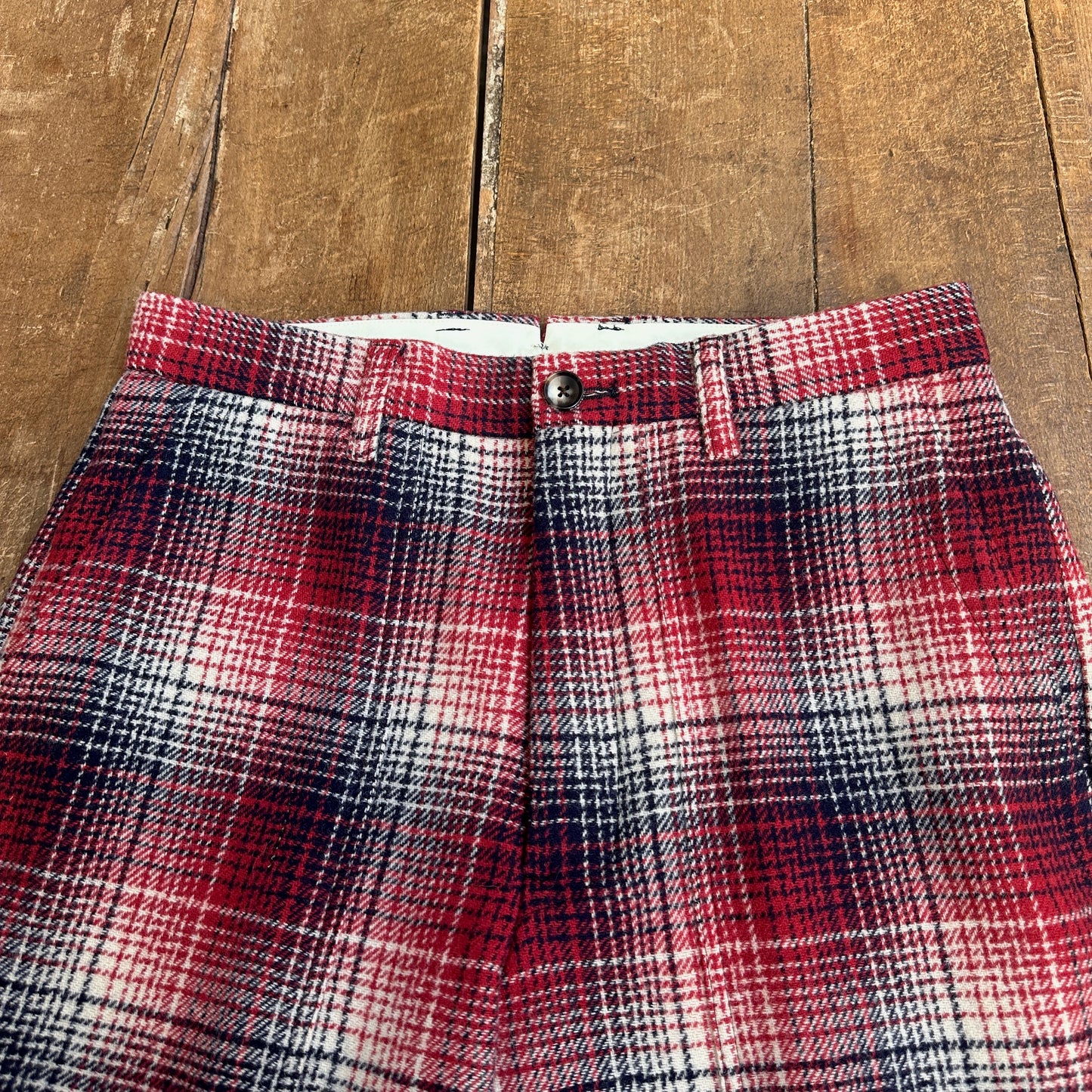 1383CHECK FATIGUE Buffalo Ombre 英国羊毛Tweed バッファロー オンブレー