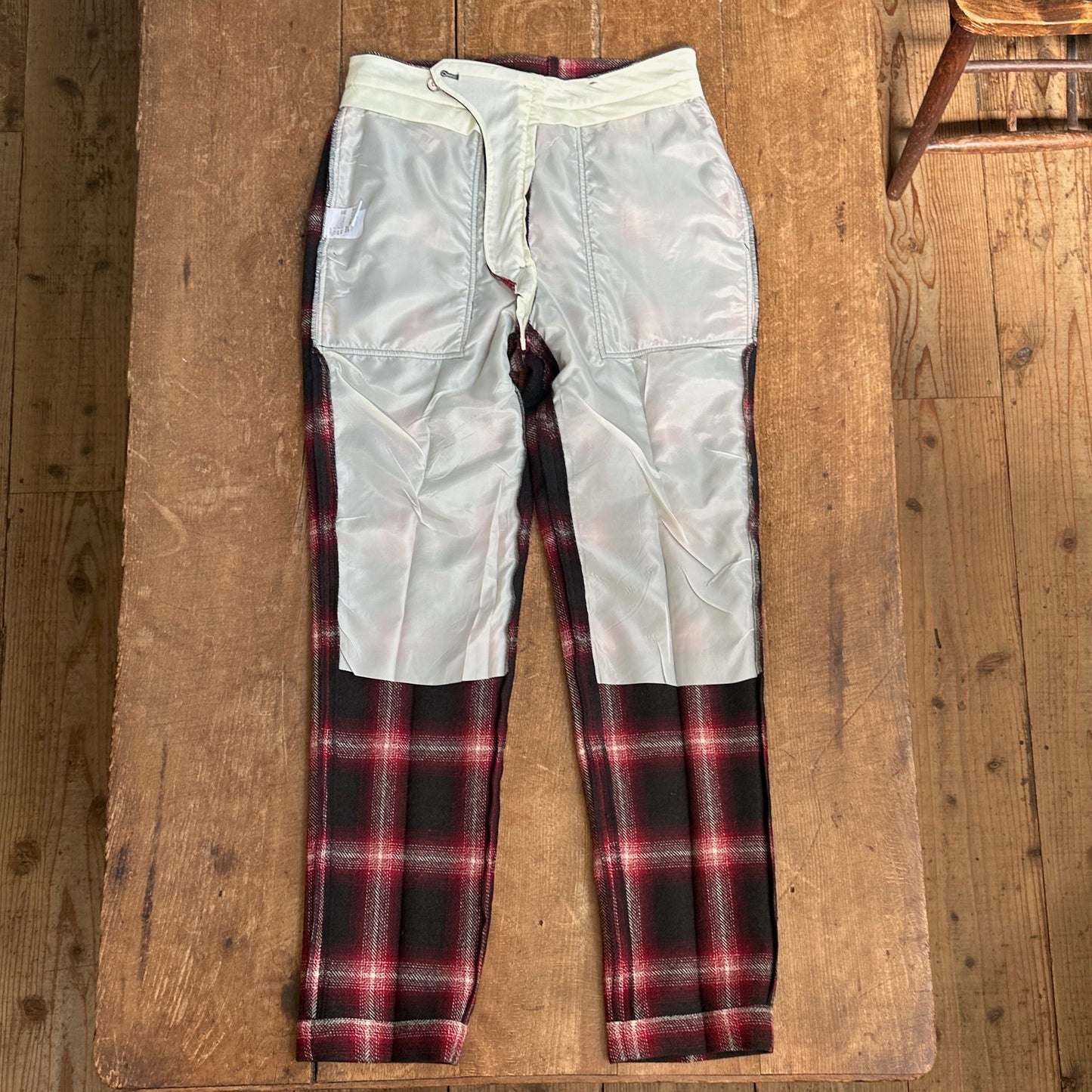 1383CHECK FATIGUE Buffalo Ombre 英国羊毛Tweed バッファロー オンブレー