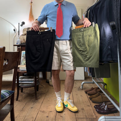BS-B45S NEW Classic 2Pleated Shorts