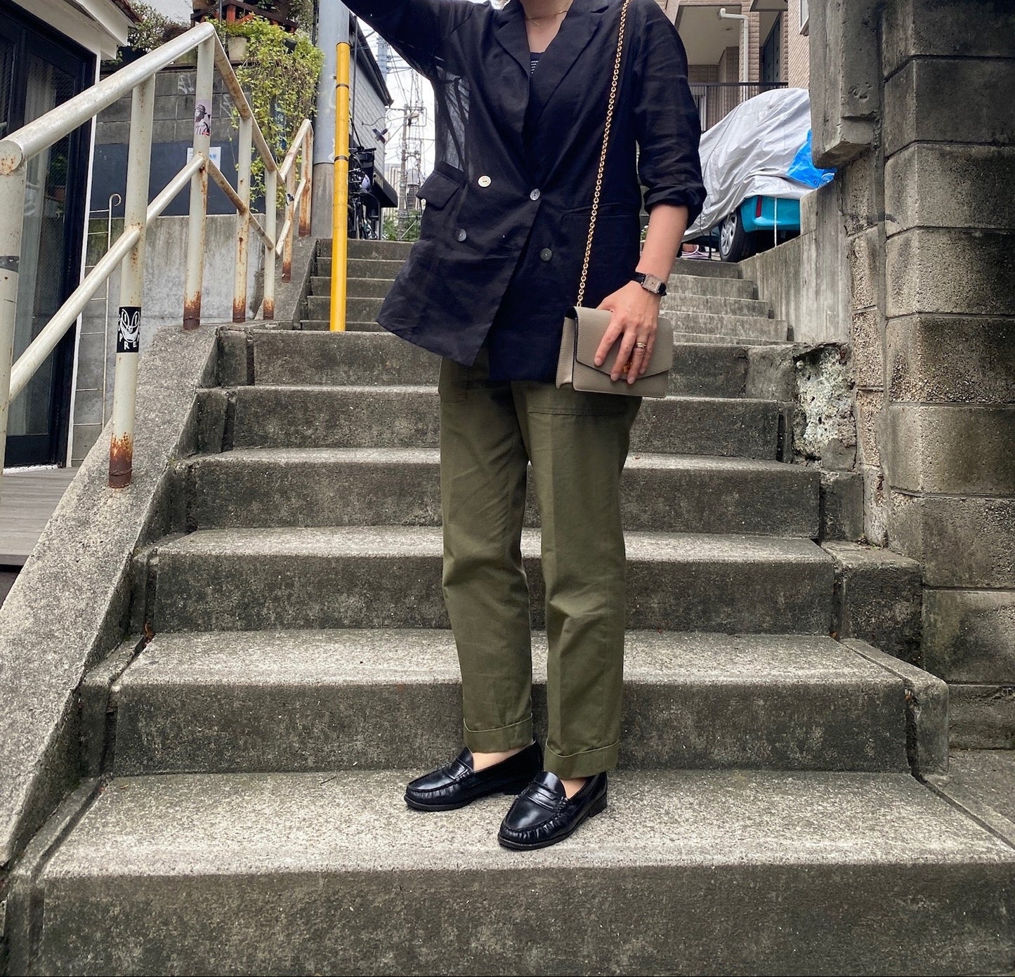 アウトレット裾上げ不可 1313P DRESS FATIGUE PANTS ドレスファティーグ