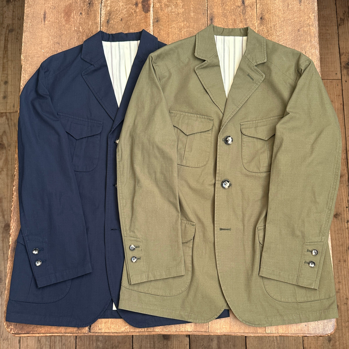 3107J Ripstop safari jacket リップサファリジャケット – barnstormer 