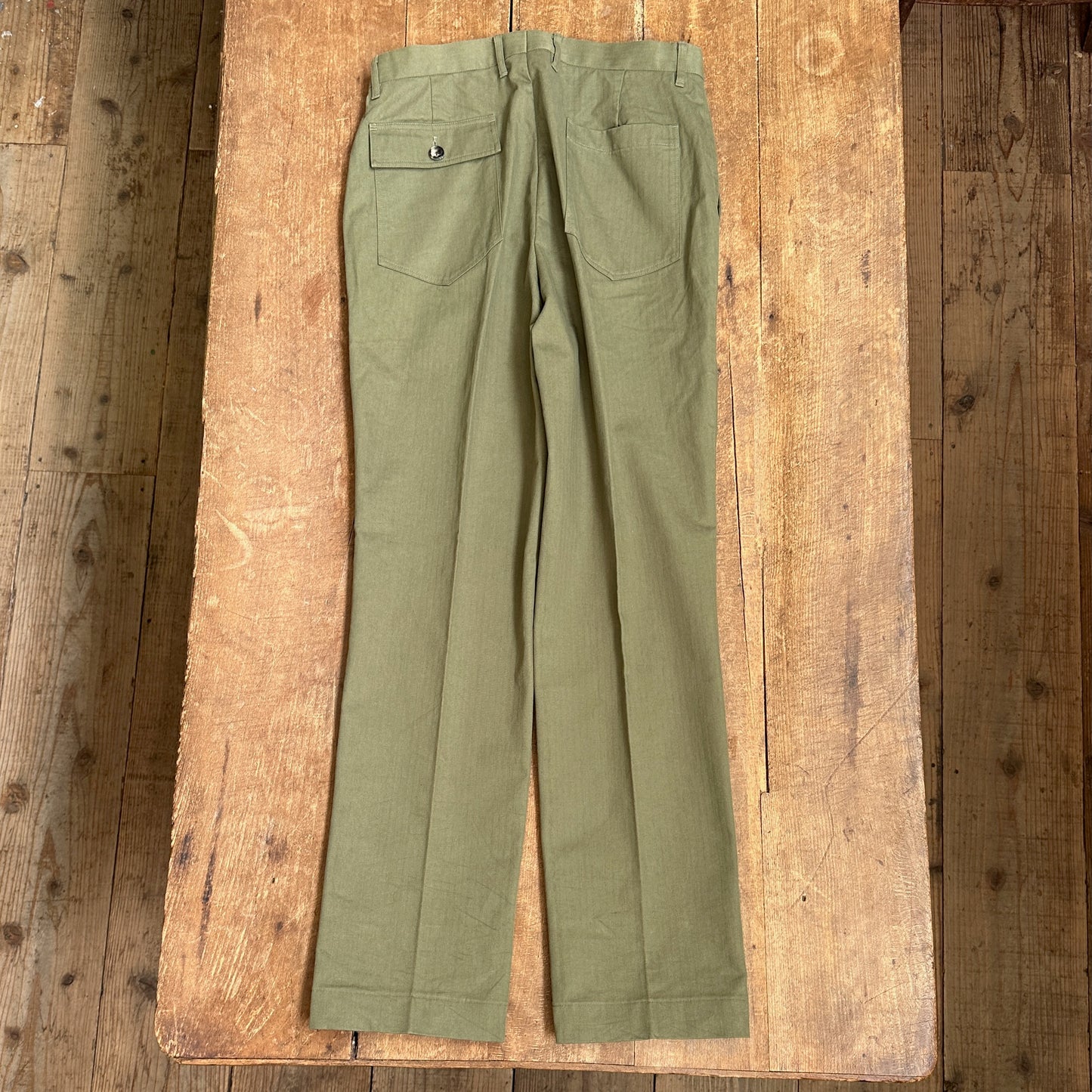 1333KSP DRESS FATIGUE PANTS  FULL LENGTH ドレスファティーグ フルレングス（ヘリンボーン）