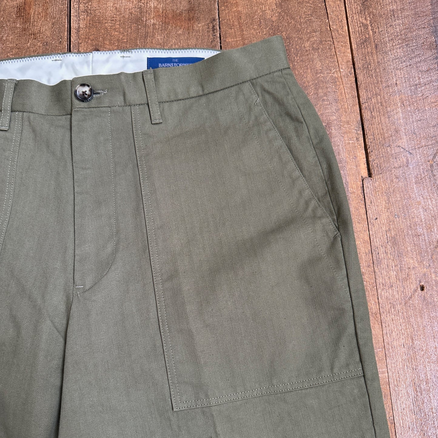 1333KSP DRESS FATIGUE PANTS  FULL LENGTH ドレスファティーグ フルレングス（ヘリンボーン）