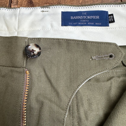 1333KSP DRESS FATIGUE PANTS  FULL LENGTH ドレスファティーグ フルレングス（ヘリンボーン）