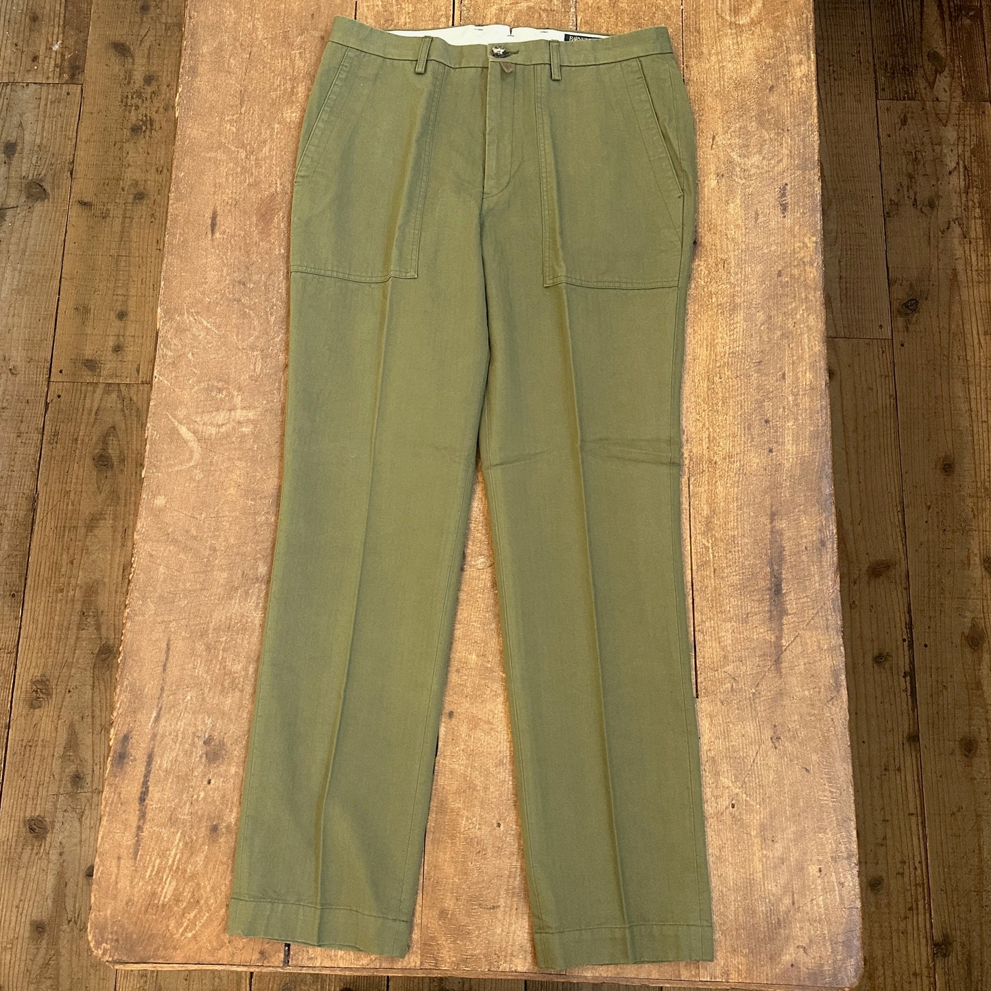 1333KSP DRESS FATIGUE PANTS  FULL LENGTH ドレスファティーグ フルレングス（ヘリンボーン）