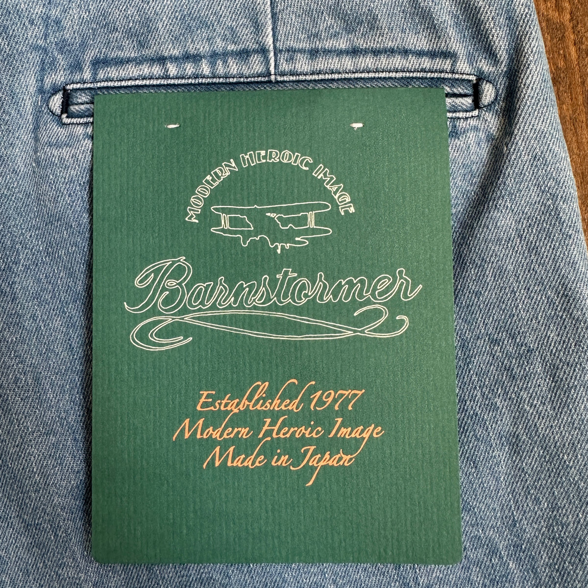 1955 BL 2P Denim Bleach – barnstormer-official