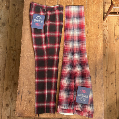1383CHECK FATIGUE  Buffalo Ombre 英国羊毛Tweed バッファロー オンブレー　