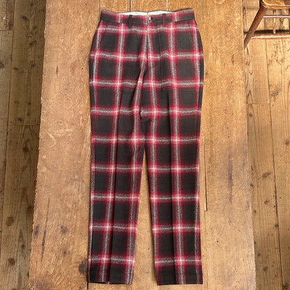1383CHECK FATIGUE  Buffalo Ombre 英国羊毛Tweed バッファロー オンブレー　