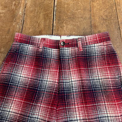 1383CHECK FATIGUE  Buffalo Ombre 英国羊毛Tweed バッファロー オンブレー　