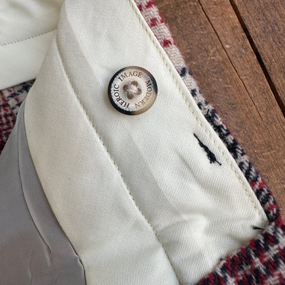 1383CHECK FATIGUE  Buffalo Ombre 英国羊毛Tweed バッファロー オンブレー　