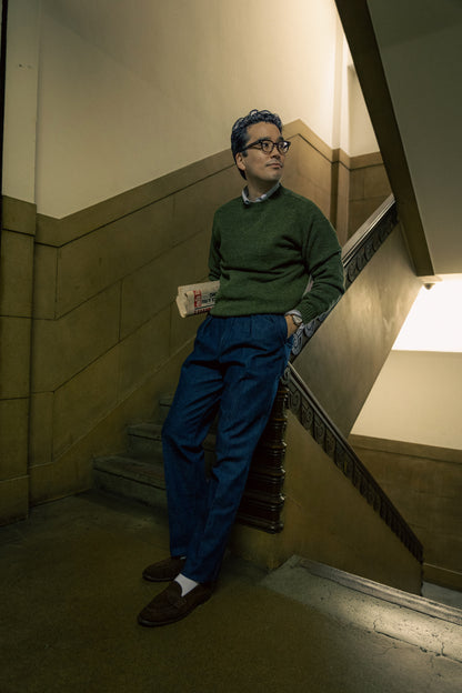 1955DNM 2P Denim Trousers