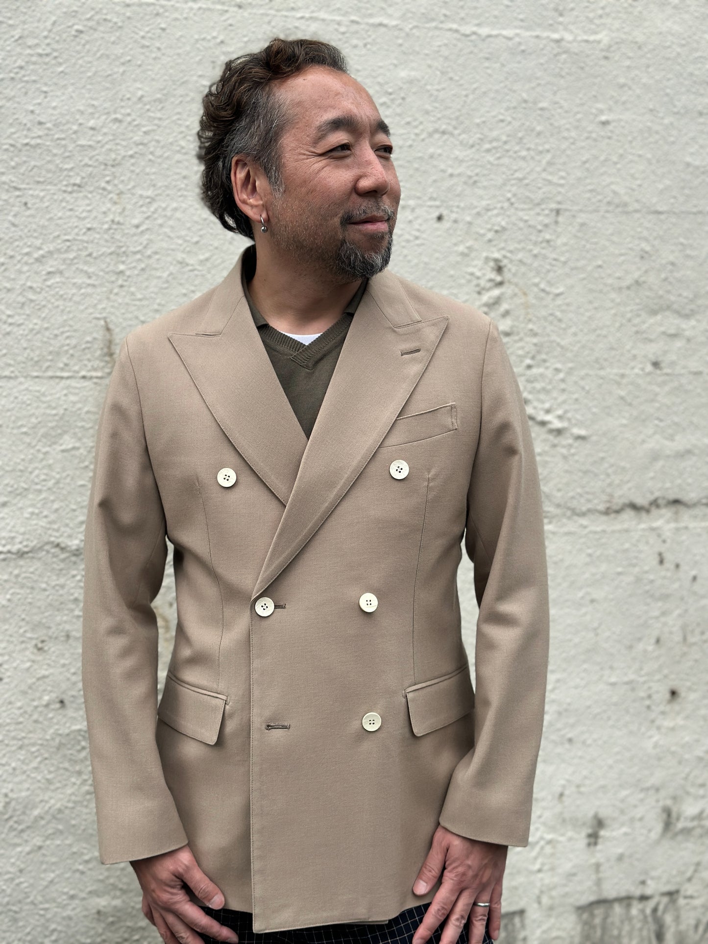 サンプル　ポーラダブルブレストジャケット