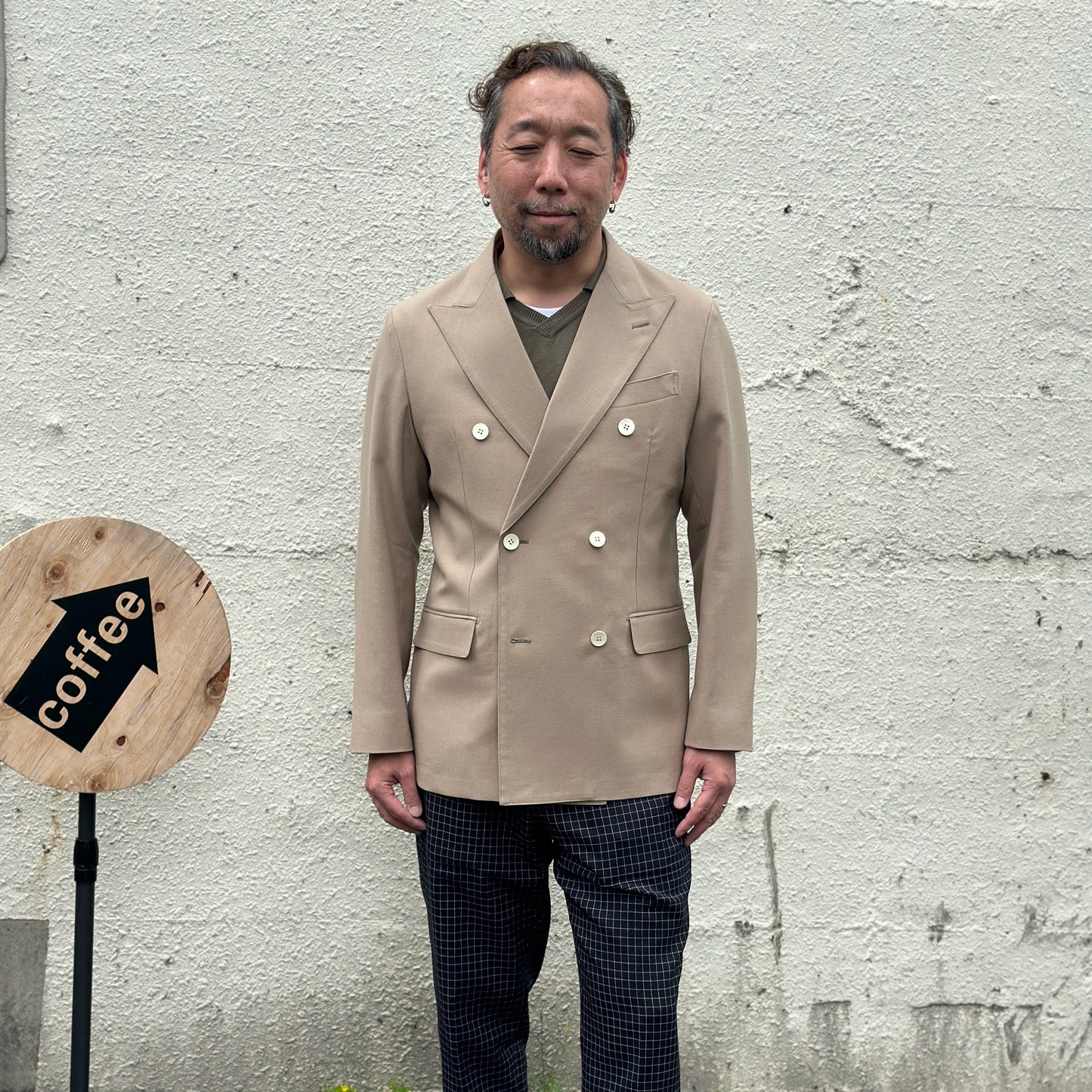 サンプル　ポーラダブルブレストジャケット