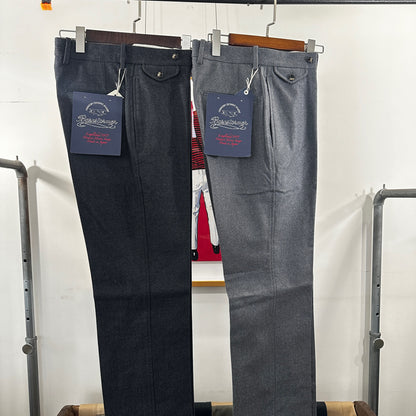 アウトレット　裾上げ不可　1091P NOP College Flannelノープリーツカレッジフラノ