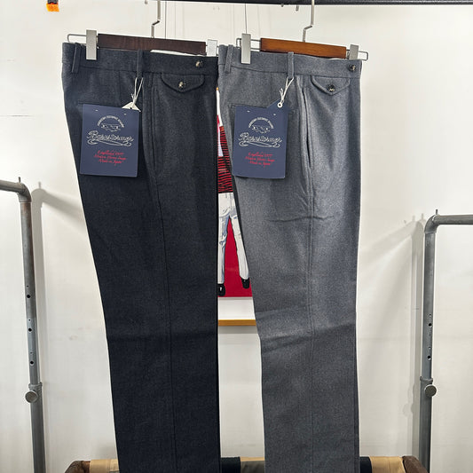 アウトレット　裾上げ不可　1091P NOP College Flannelノープリーツカレッジフラノ