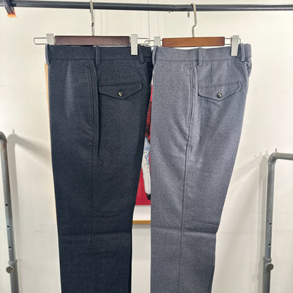 アウトレット　裾上げ不可　1091P NOP College Flannelノープリーツカレッジフラノ