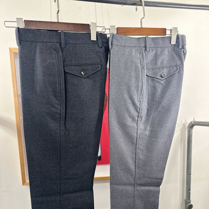 アウトレット　裾上げ不可　1091P NOP College Flannelノープリーツカレッジフラノ