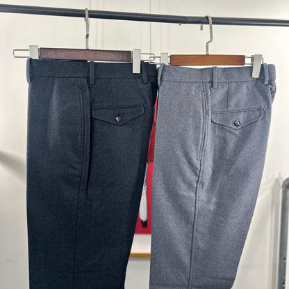 アウトレット　裾上げ不可　1091P NOP College Flannelノープリーツカレッジフラノ