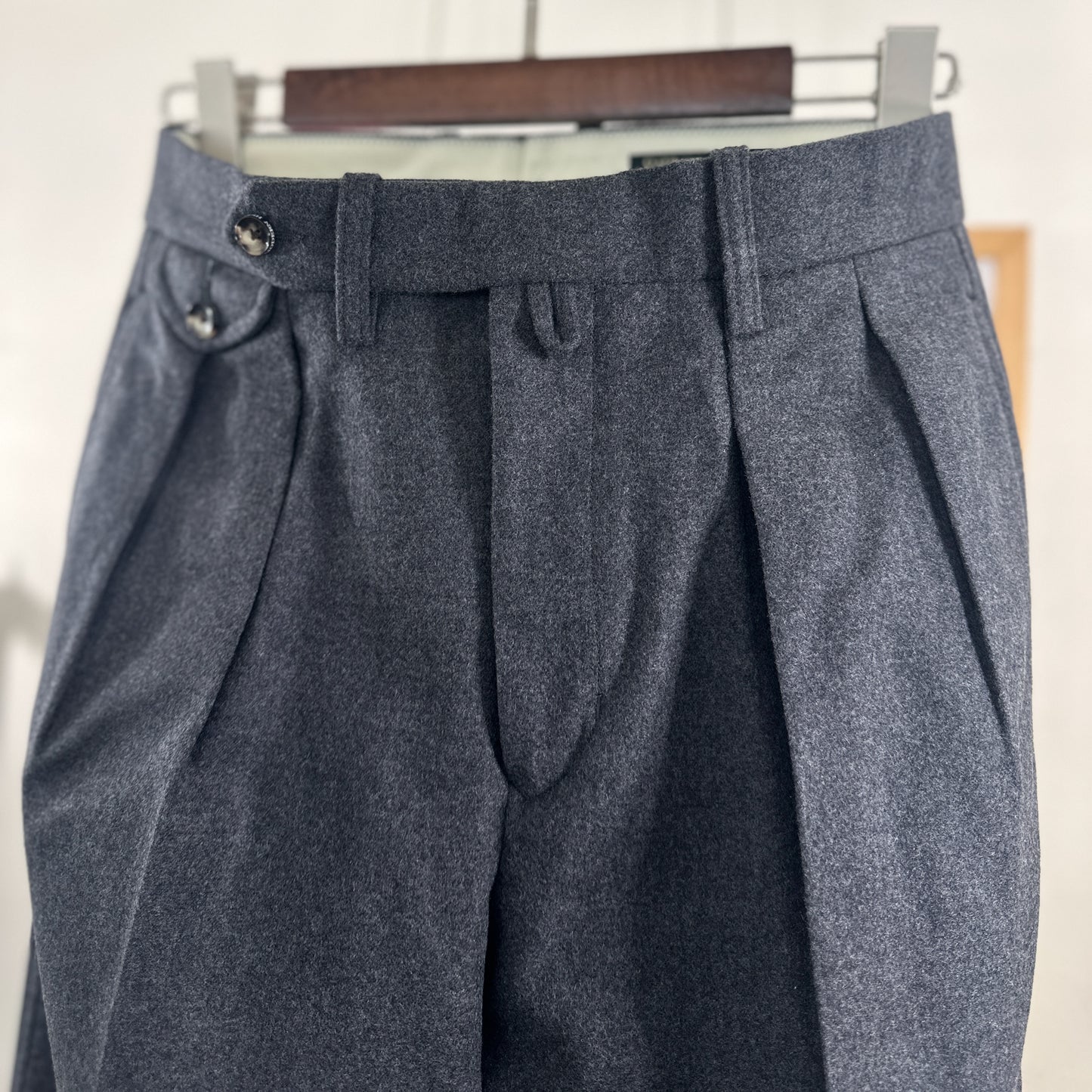 アウトレット　裾上げ不可　1092P College Flannel MacArtherカレッジフラノマッカーサ