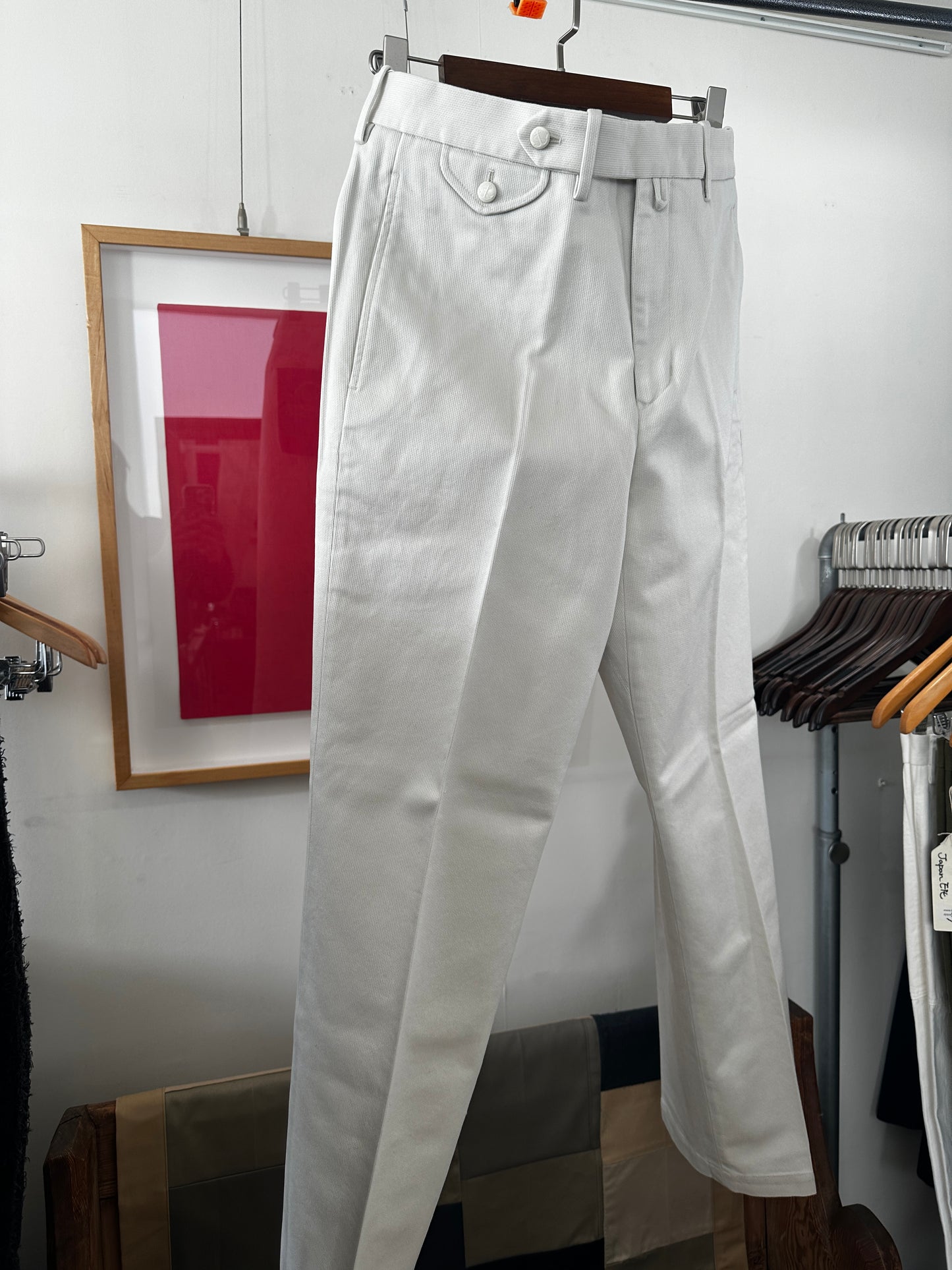 アウトレット裾上げ不可　1980P Marine Pants pique マリンパンツ　ピケ