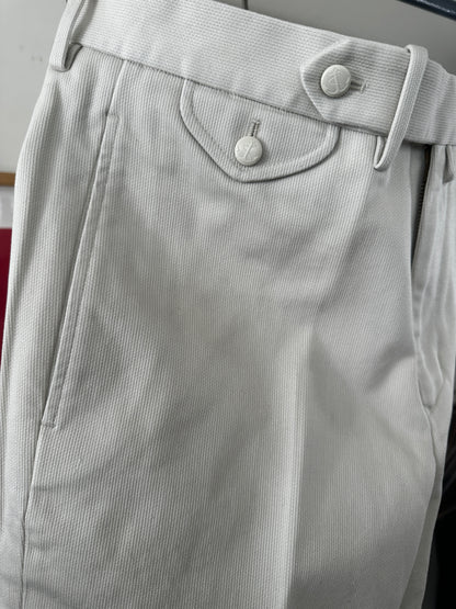 アウトレット裾上げ不可　1980P Marine Pants pique マリンパンツ　ピケ