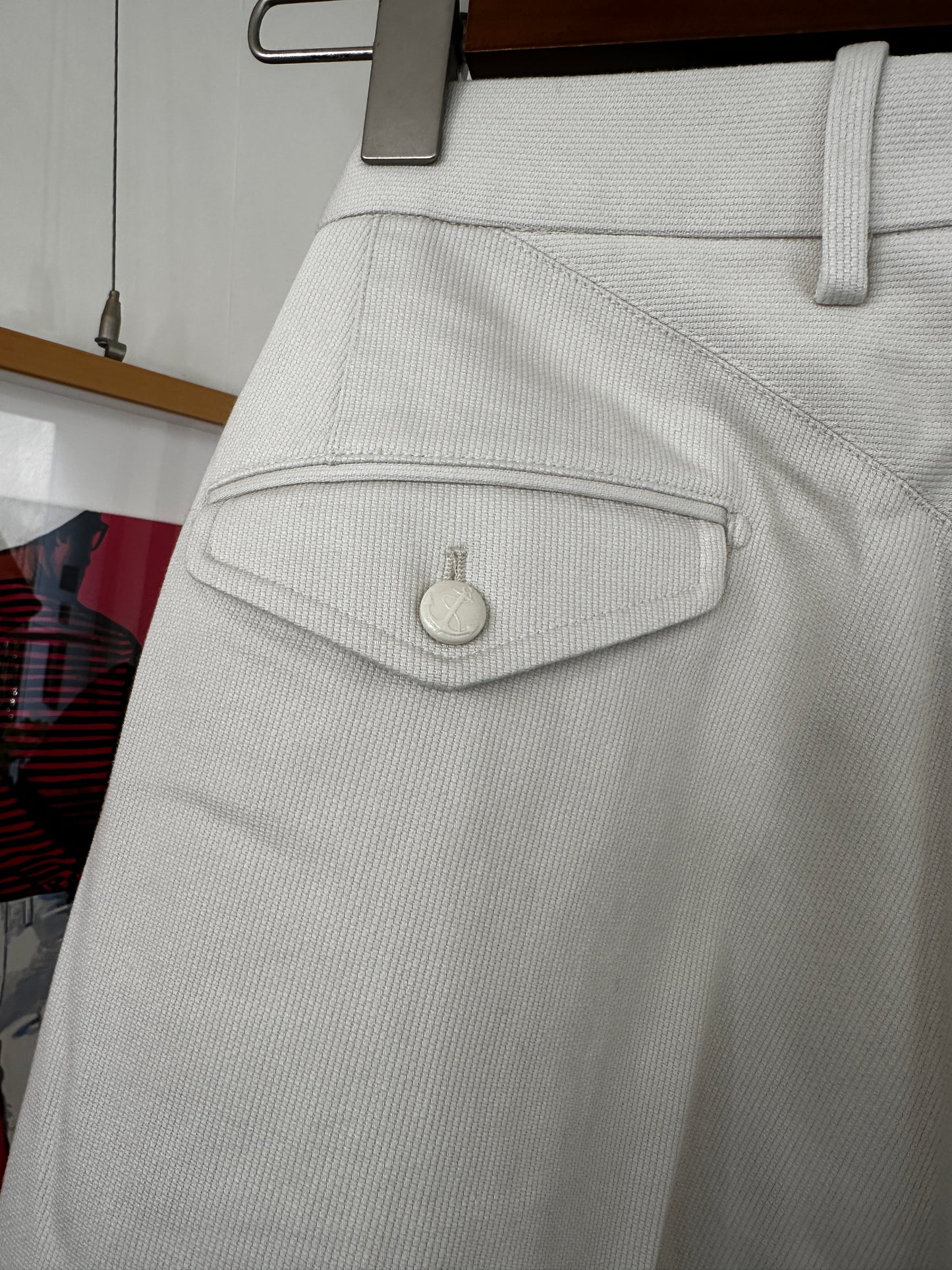 アウトレット裾上げ不可　1980P Marine Pants pique マリンパンツ　ピケ