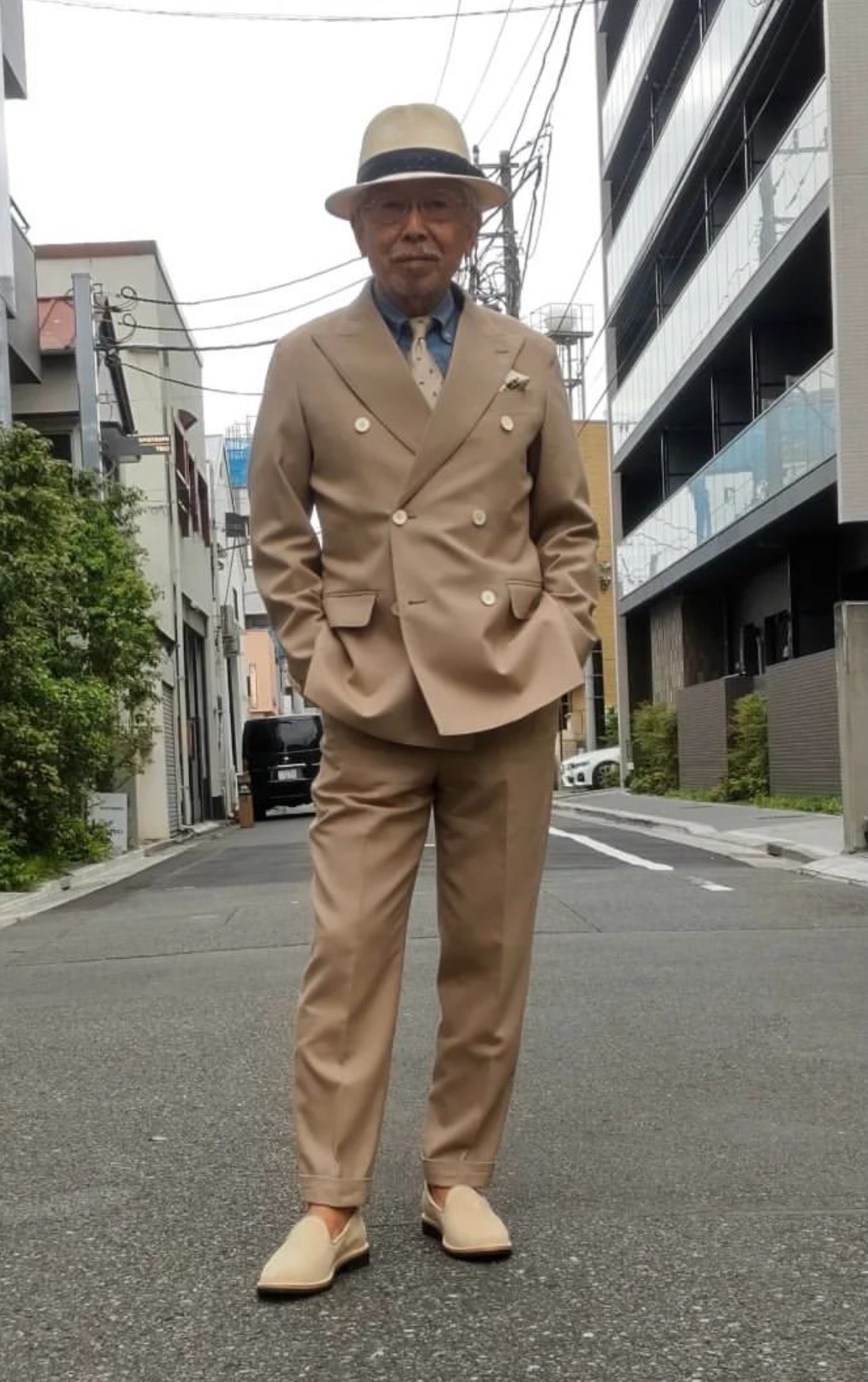 サンプル　ポーラダブルブレストジャケット