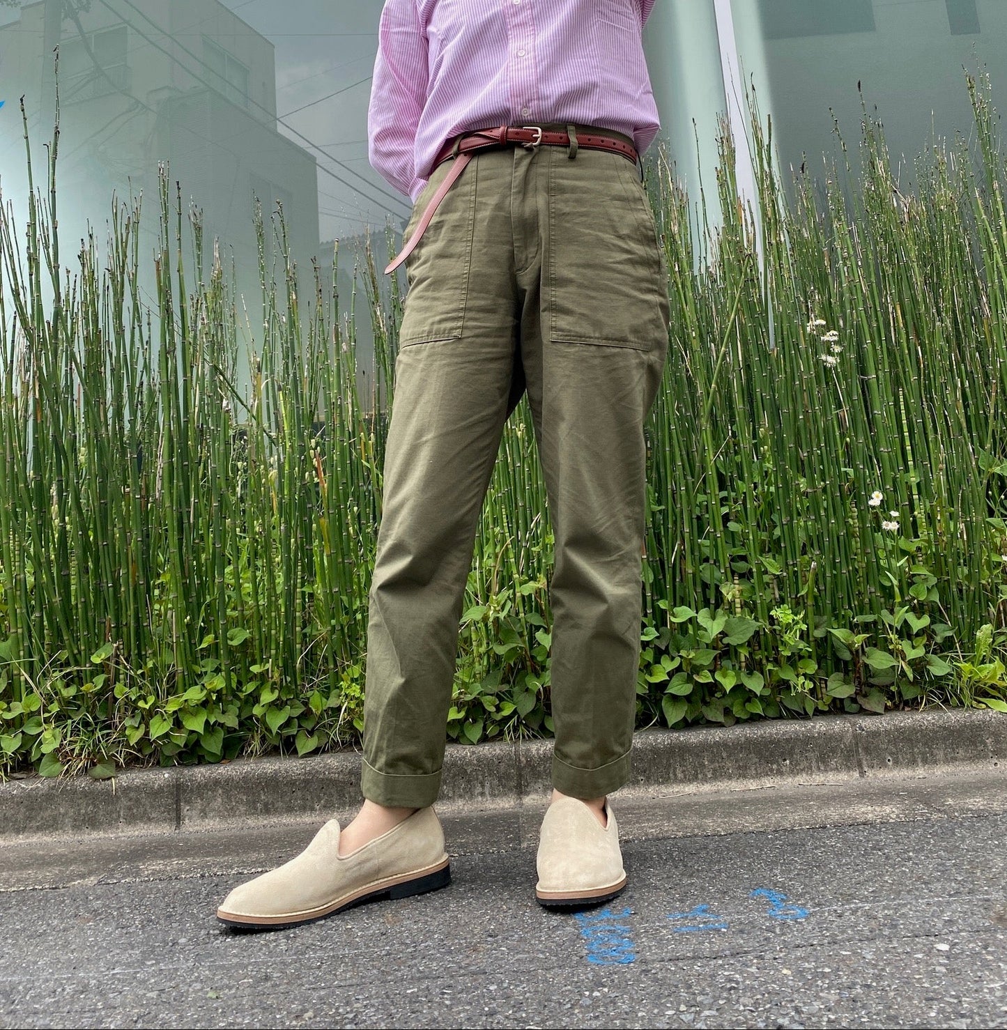 アウトレット裾上げ不可 1313P DRESS FATIGUE PANTS ドレスファティーグ